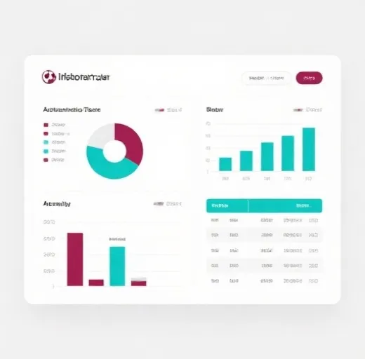 数据看板示意图